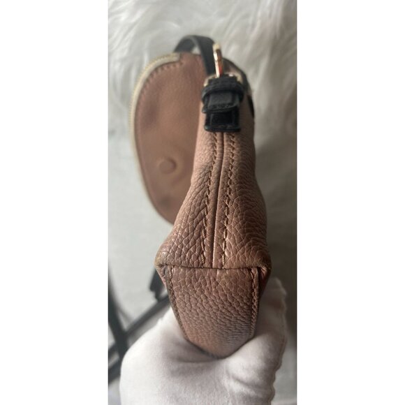 Kate Spade Jackson Street Harlyn Pebbled Leather Crossbody Two-Tone Beige & Rose - Picture 6 of 10